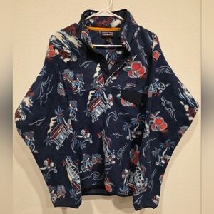 Patagonia Aloha Rickshaw Synchilla Pullover
